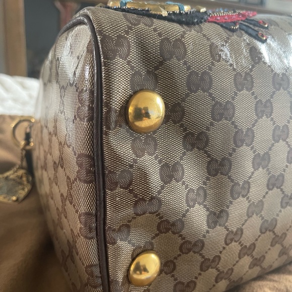 GUCCI VINTAGE Babouska limited edition Gucci Bag is made from signatureGG - Picture 8 of 11